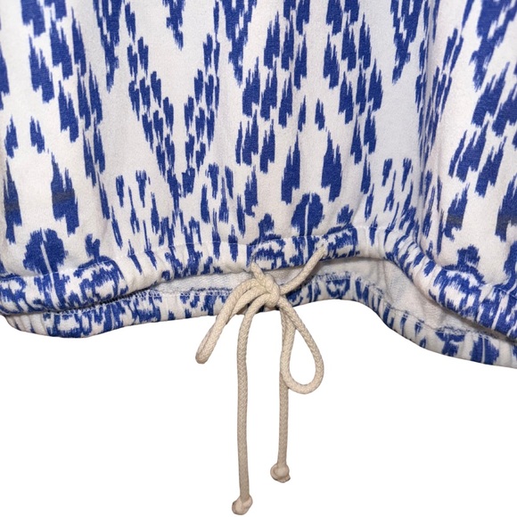 Lou & Grey Blue and White Patterned Sweater - Picture 3 of 7